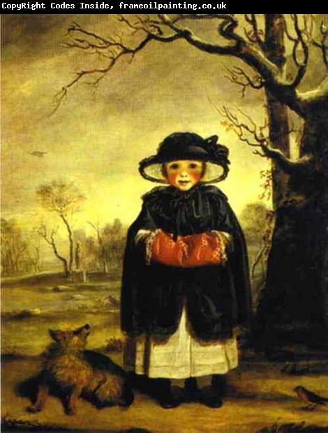 Sir Joshua Reynolds Lady Caroline Scott as 'Winter'